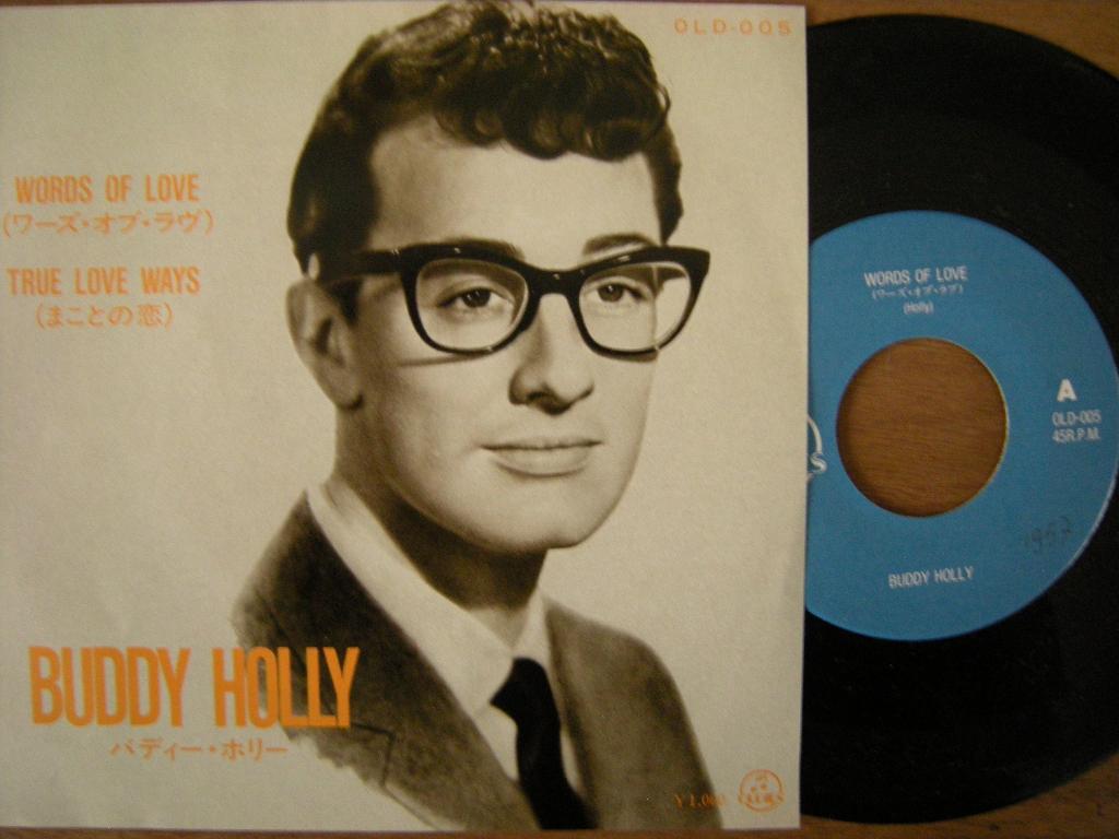 Buddy Holly (Words Of Love), Cd's en Dvd's, Vinyl Singles, Ophalen of Verzenden, Zo goed als nieuw, Pop