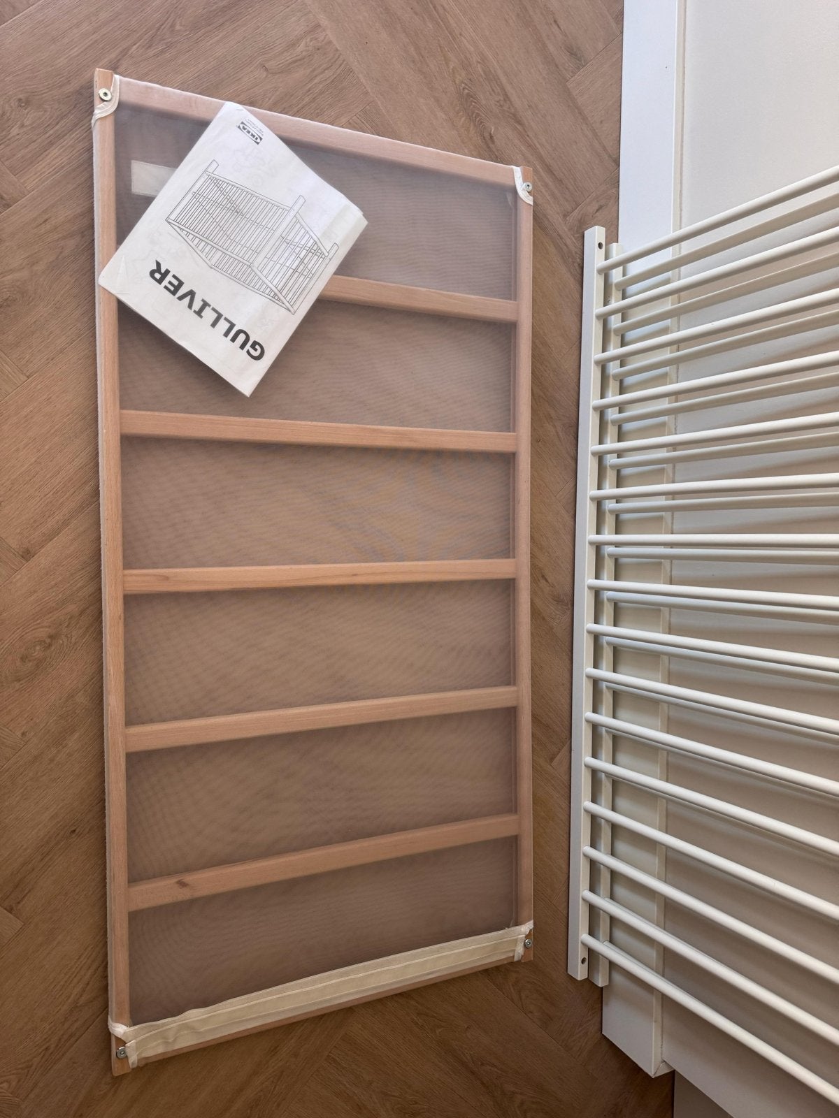 Ikea Gulliver babybedje 60x120 met matras, Ophalen, Gebruikt, Minder dan 140 cm, Matras