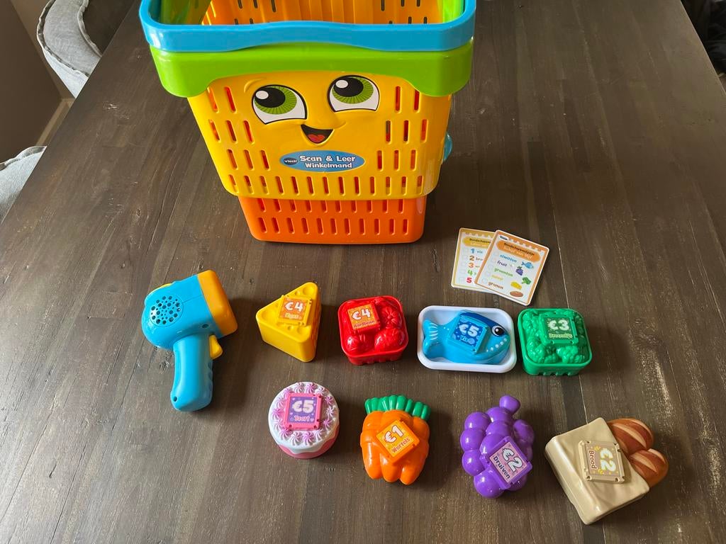 Vtech scan en leer winkemand, Kinderen en Baby's, Speelgoed | Vtech, Ophalen of Verzenden, Zo goed als nieuw