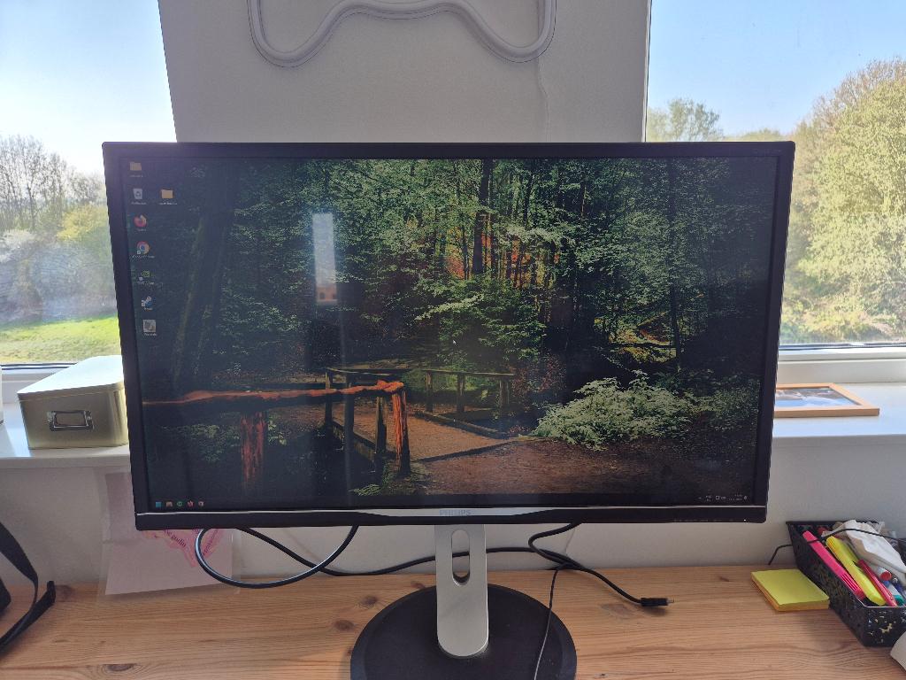 Philips 32 inch Quad HD Monitor (2560x1440) - AMVA LED, 60Hz, Computers en Software, Monitoren, Ophalen, Philips, Gebruikt, 3 tot 5 ms