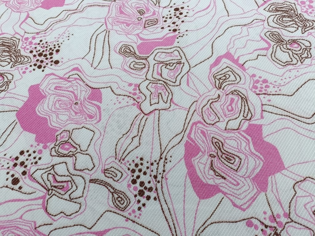 BIJNA GRATIS! Elastische (voering) stof. Breed: 150 cm (R9), Overige materialen, 120 cm of meer, Ophalen of Verzenden, Roze