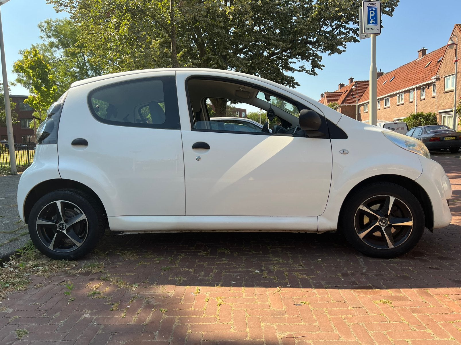 Citroën c1wit, Voorwielaandrijving, 450 kg, 31 €/maand, Origineel Nederlands