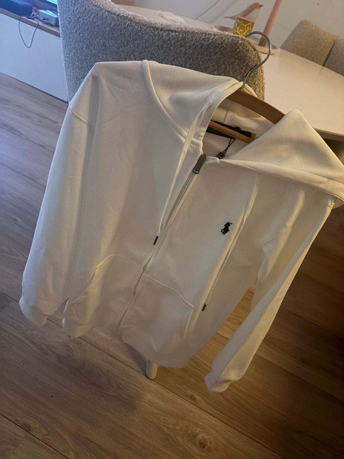 Ralph lauren polo vest, Ophalen, Zo goed als nieuw, Wit
