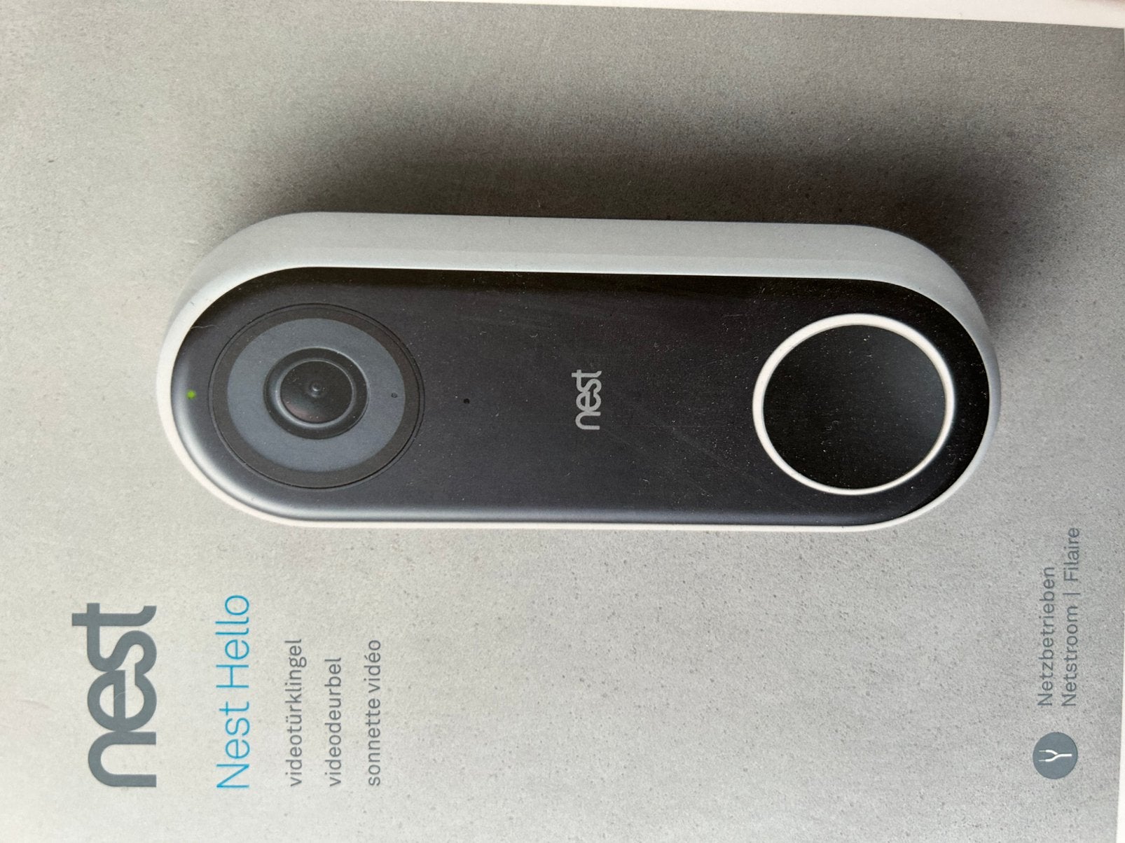 Nest video deurbel, Ophalen, Gebruikt