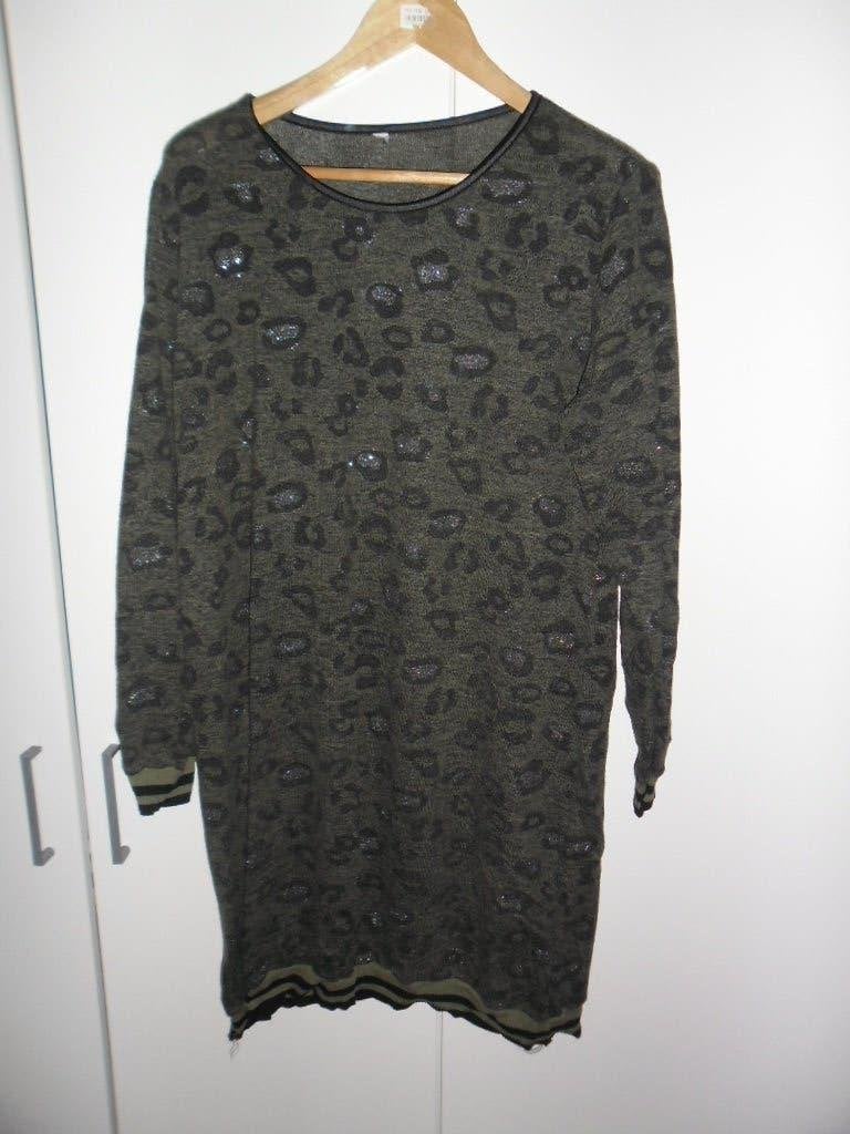 MS Mode Groene Trui Met Panterprint Maat XXL, Kleding | Dames, Maat 46/48 (XL) of groter, Ophalen of Verzenden, MS Mode, Gedragen