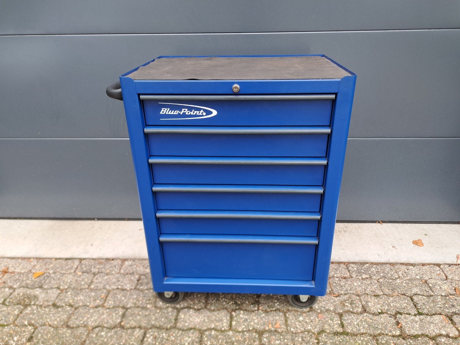 Blue-point Snap-On gereedschapskist, Ophalen, Gevuld, Gebruikt
