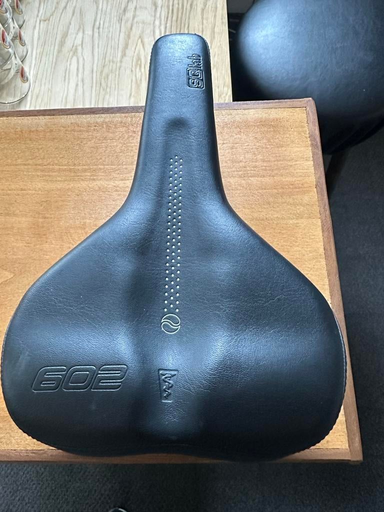 SQlab 602 Ergolux Fietszadel - Comfortabel en Ergonomisch, Fietsen en Brommers, Fietsonderdelen, Ophalen of Verzenden, Zo goed als nieuw