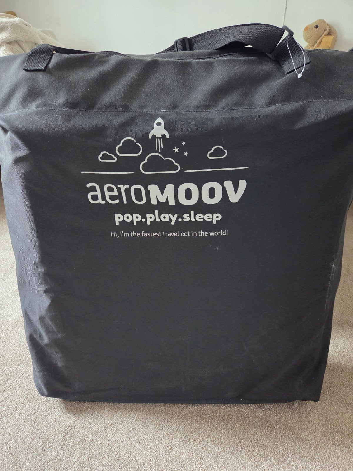 Campingbedje Aeromoov, Ophalen of Verzenden, Zo goed als nieuw, Reisbedje