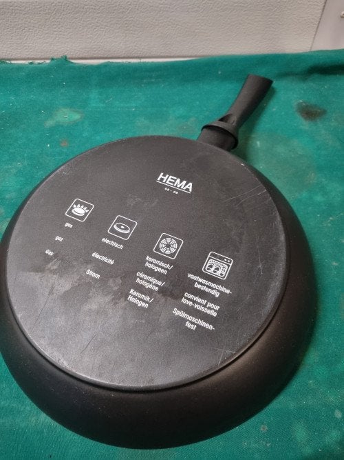koekenpan hema 28.5 d, Ophalen of Verzenden, 'T Olde Gre-j, Info@toldegrej.nl, Endepoelstraat 20f Didam