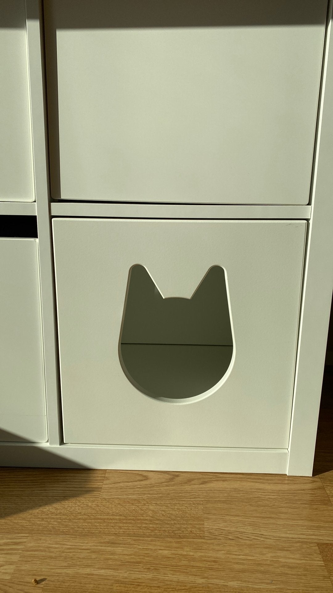 Ikea kallax inzet kattenhuis, Ophalen, Zo goed als nieuw, Minder dan 150 cm, Minder dan 100 cm