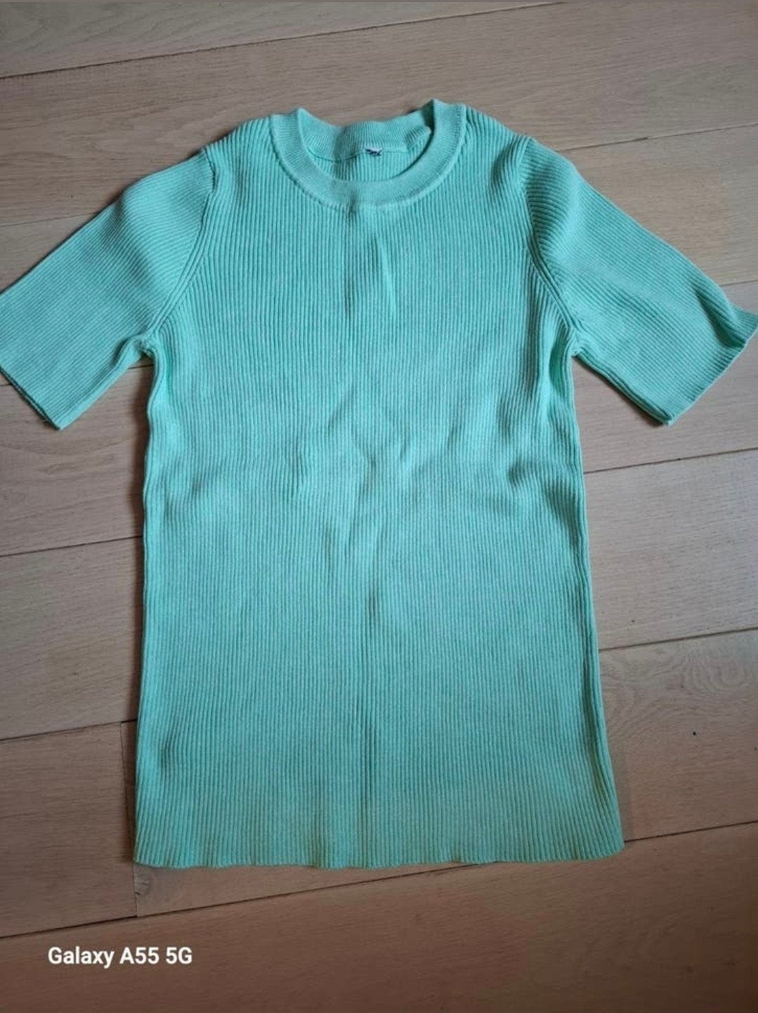 prachtig groene ribtrui, Maat 42/44 (L), Ophalen of Verzenden, Zo goed als nieuw, Hema