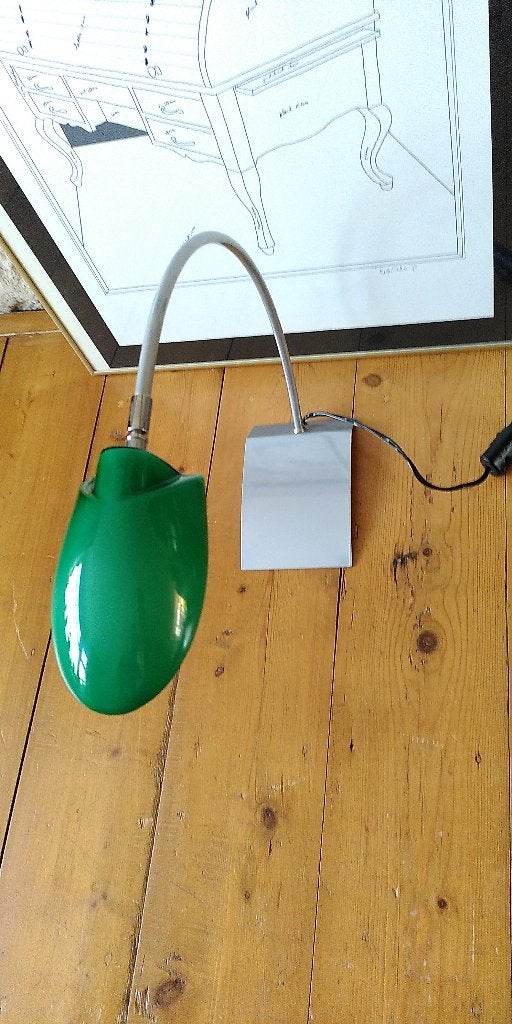 Vintage Herda Tafellamp Booglamp, Overige typen, Gebruikt, Overige merken, Vintage