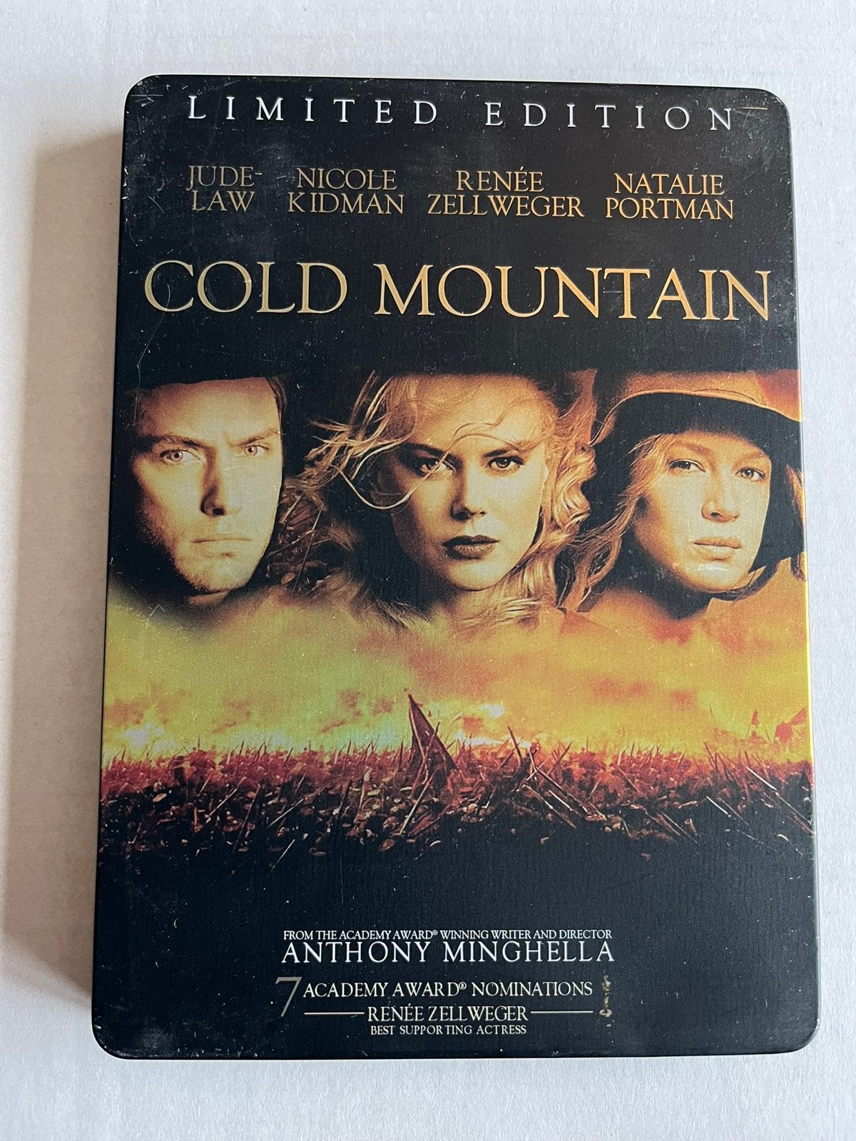 Cold Mountain - Limited Edition DVD met Jude Law, Nicole Kid, Vanaf 16 jaar, Speciale editie, Nederlands, Ophalen of Verzenden
