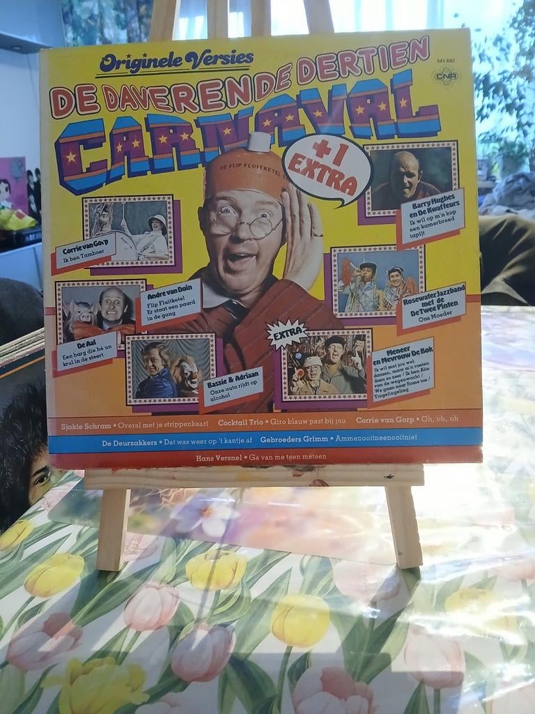 De Daverende Dertien Carnaval +1 Extra lp, Ophalen of Verzenden