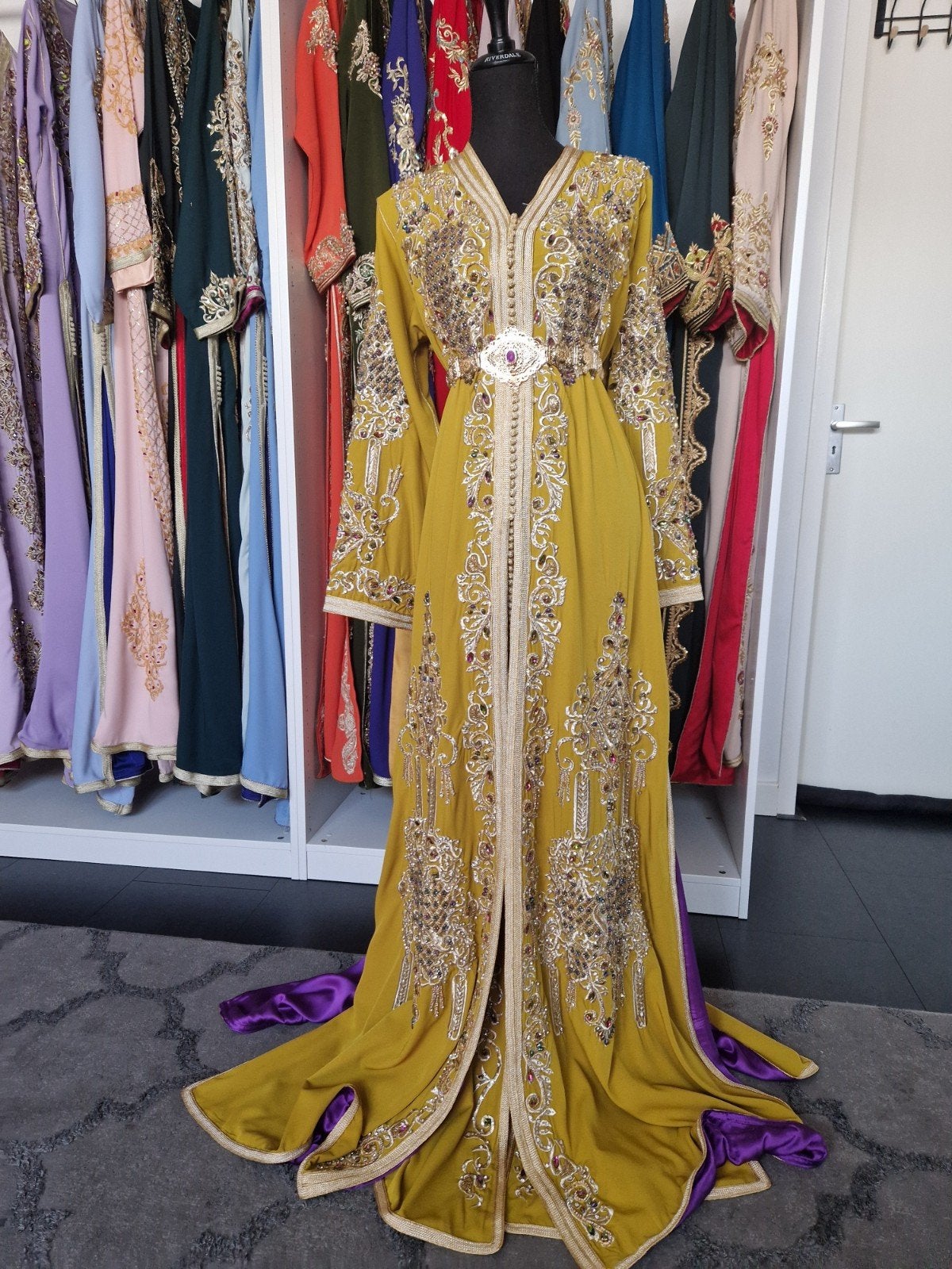 Prachtige Marokkaanse, Kleding | Dames, Overige typen, Groen, Ophalen, Maat 38/40 (M)