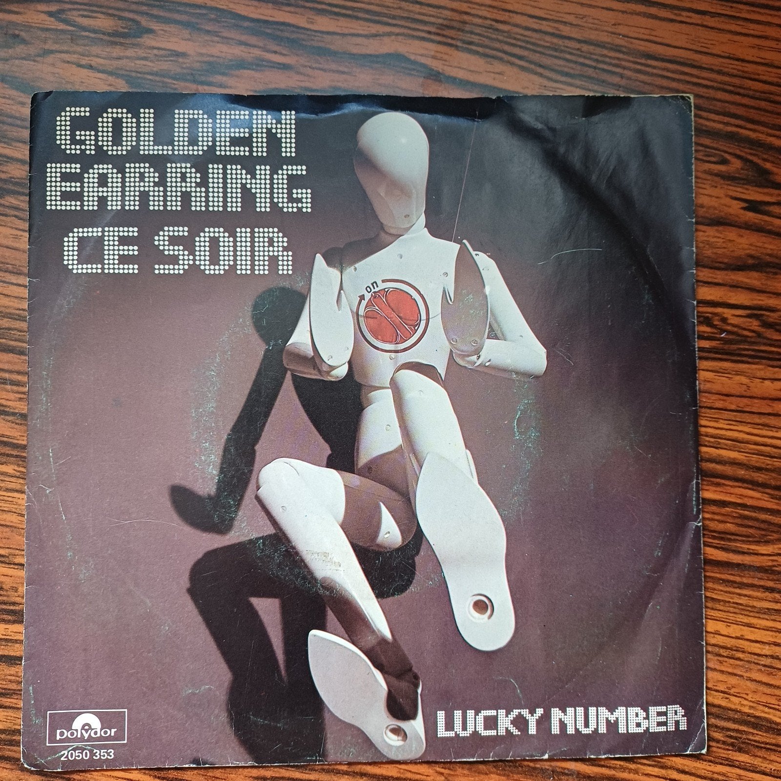 Golden Earring - Ce Soir / Lucky Number (7 inch single), Cd's en Dvd's, Gebruikt, 7 inch, Ophalen of Verzenden, EP