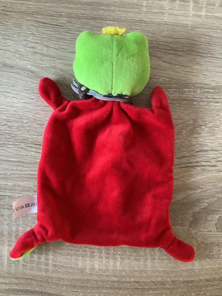 Nicotoy Simba kikker knuffeldoekje lapje velours 4 euro, Ophalen of Verzenden, Zo goed als nieuw, Overige typen