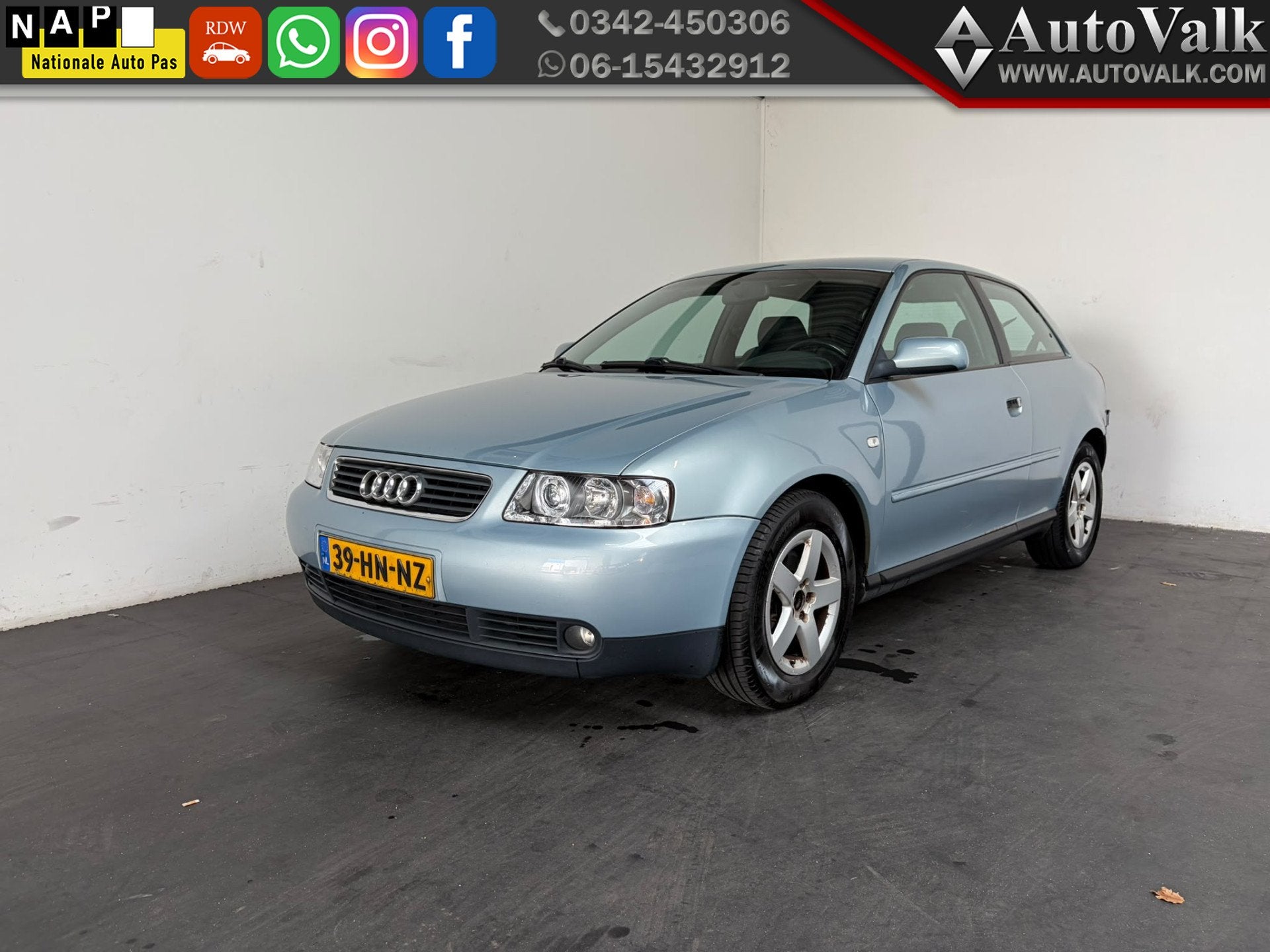 Audi A3 1.9 TDI Ambition. Clima. Cruise! (bj 2001), Auto's, Audi, Voorwielaandrijving, Electronic Stability Program (ESP), Stof