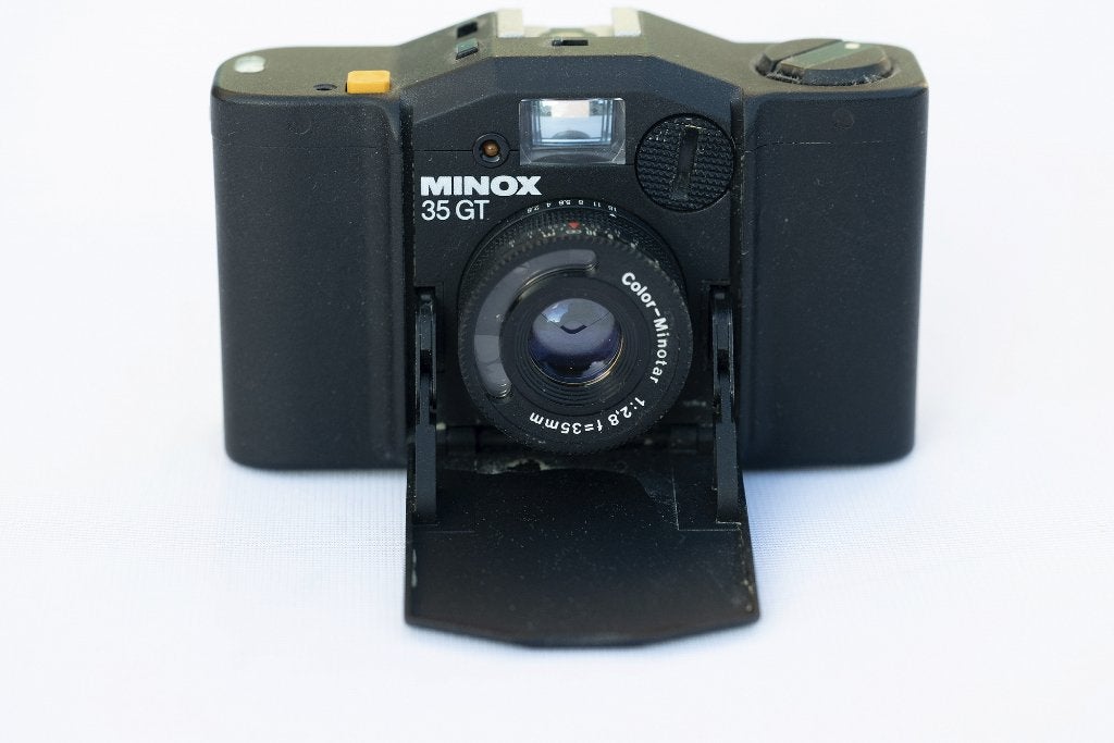 Minox 35 GT kleinbeeld camera 35 mm, Verzamelen, Ophalen of Verzenden, 1980 tot heden, Fototoestel