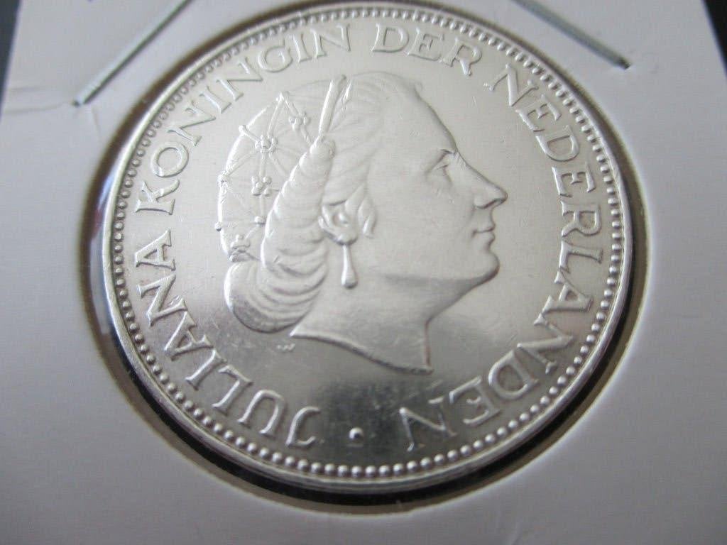Rijksdaalder 1961, Koningin Juliana, Zilver, Ophalen of Verzenden, Losse munt