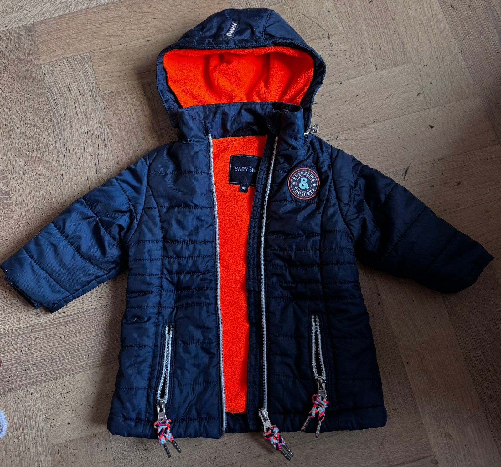 Baby Blue winterjas, Verzenden, Zo goed als nieuw, Jongetje of Meisje, Jasje