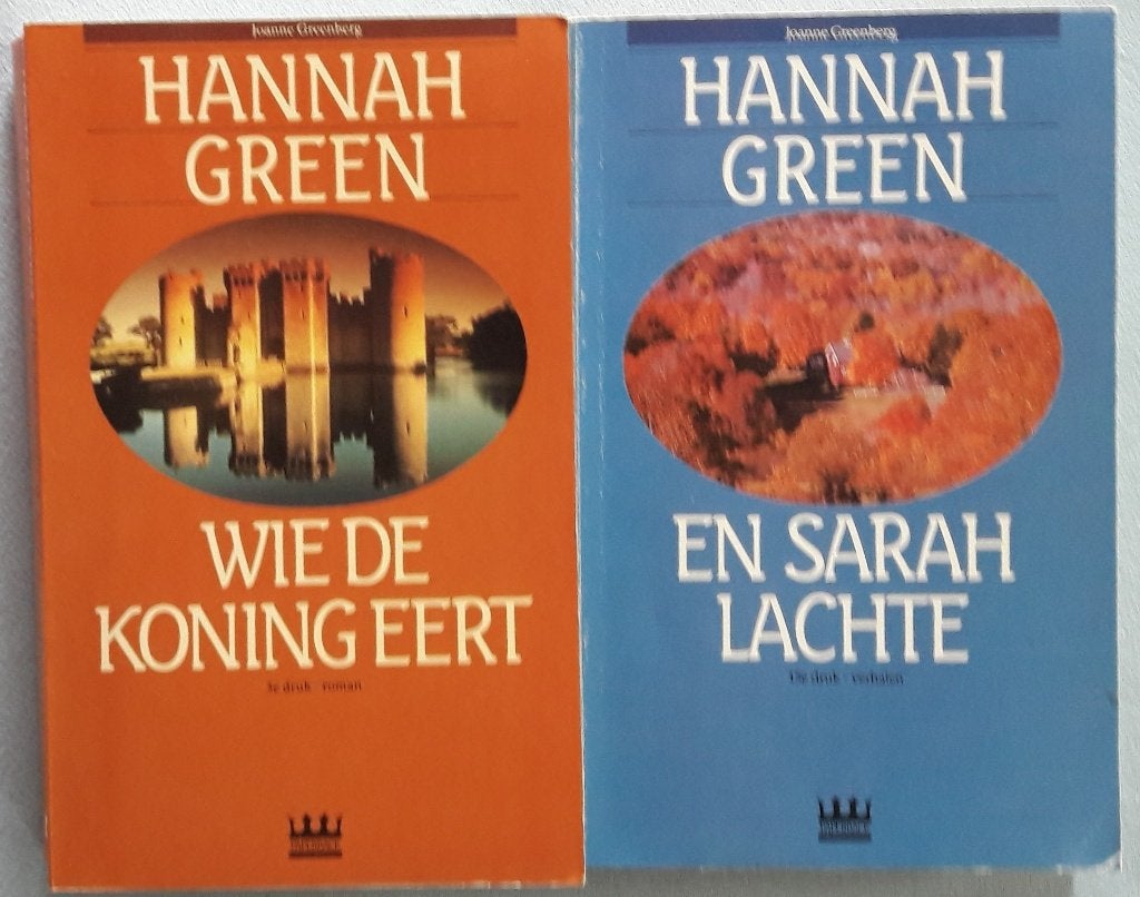 Hannah Green 2 boeken, en Sarah lachte, wie de Koning eert, Boeken, Literatuur, Gelezen, Ophalen of Verzenden