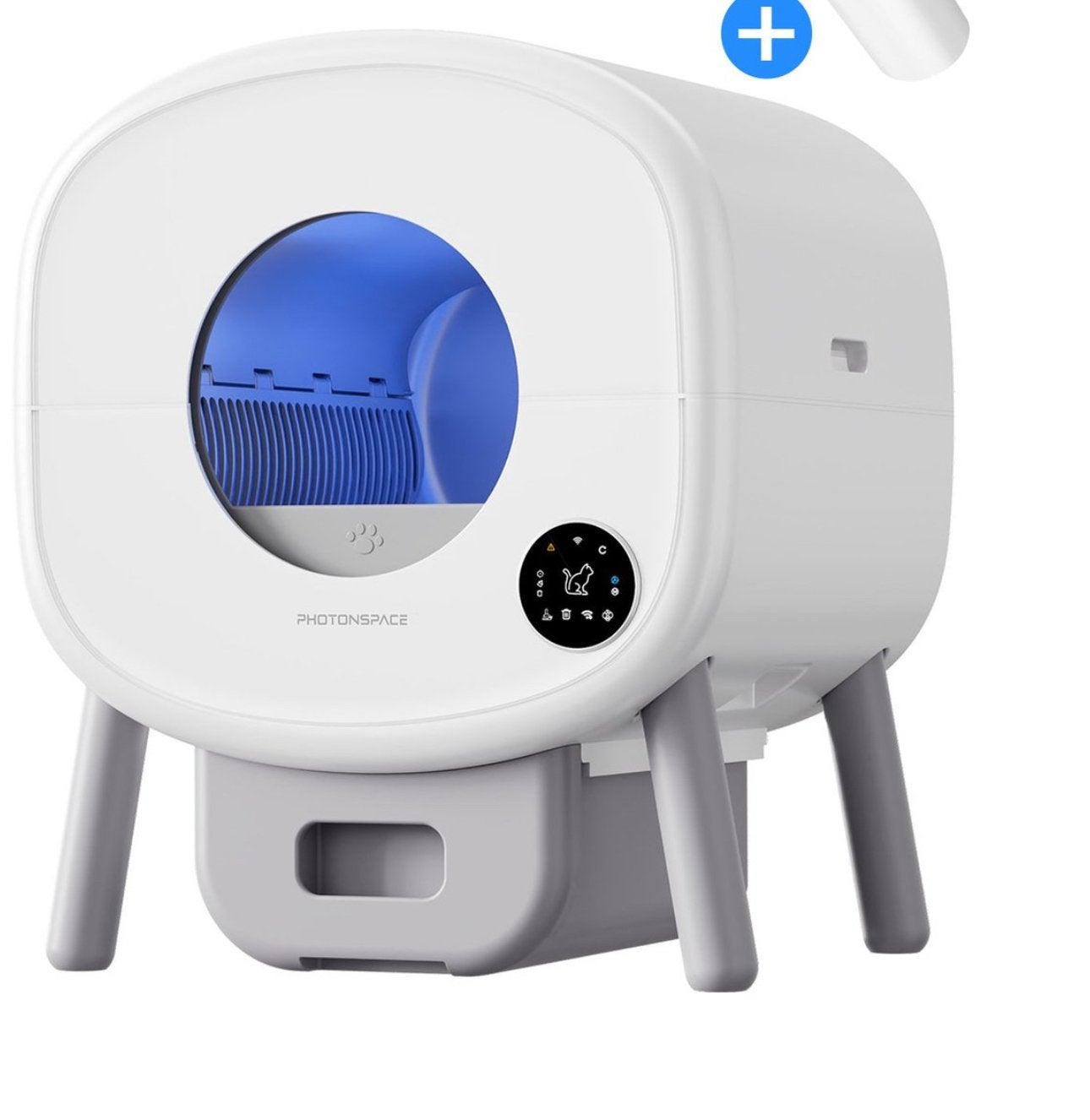 Photonspace Zelfreinigende Automatische Kattenbak XXL 95L, Dieren en Toebehoren, Ophalen of Verzenden, Zelfreinigend, Gebruikt