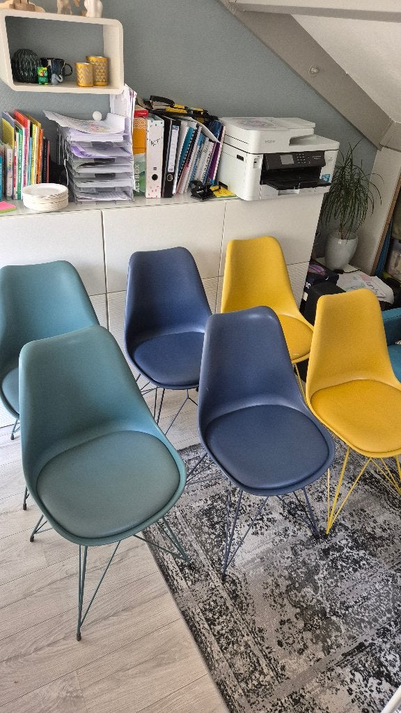 6x stoelen voor eetkamer / eettafel, Ophalen, Gebruikt, Overige kleuren, Vijf, Zes of meer stoelen