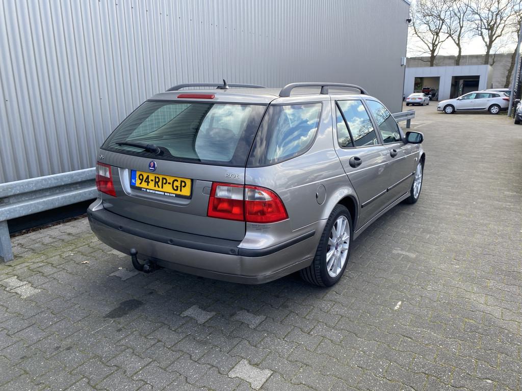 Saab 9-5 Estate 2.0t Linear Business Pack AUTOMAAT, Clima, C, Auto's, Saab, Stof, 4 cilinders, 150 pk, Origineel Nederlands