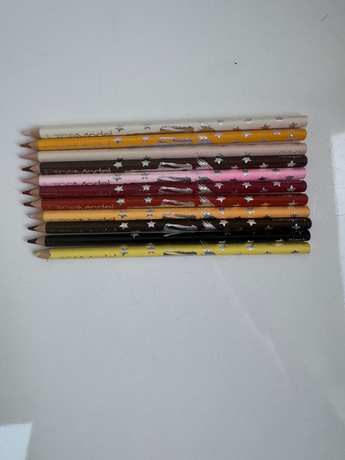 Topmodel potloden skin en hair colors *gratis*, Ophalen of Verzenden, Zo goed als nieuw, Potlood of Stift