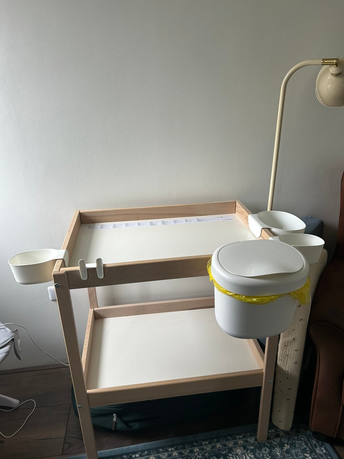 Verschoontafel met toebehoren, Minder dan 75 cm, 70 cm of meer, Zo goed als nieuw, Ophalen