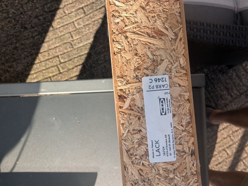 Legplank, Huis en Inrichting, Ophalen, Overige materialen, Gebruikt, Minder dan 150 cm