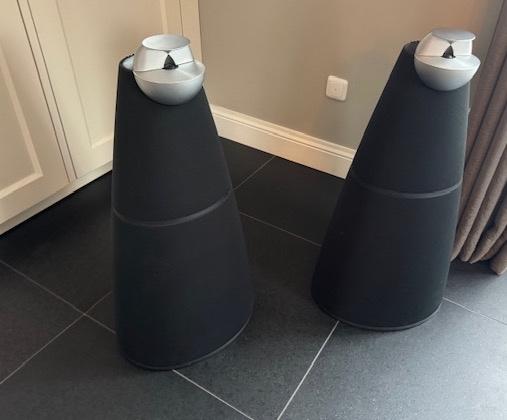 Beolab 9 speakers - Bang & Olufsen - B&O, Audio, Tv en Foto, Luidsprekers, Gebruikt, 120 watt of meer, Front, Rear of Stereo speakers