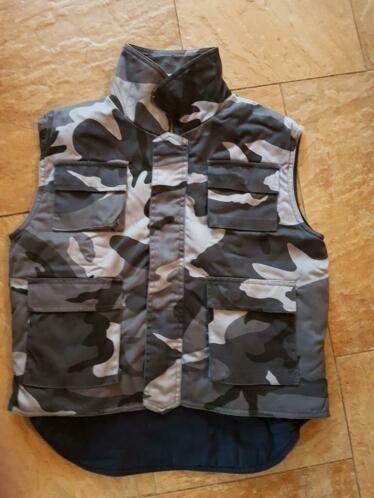 Leger bodywarmer maat L=140, Ophalen of Verzenden, Gebruikt, Jongen of Meisje, Overige typen