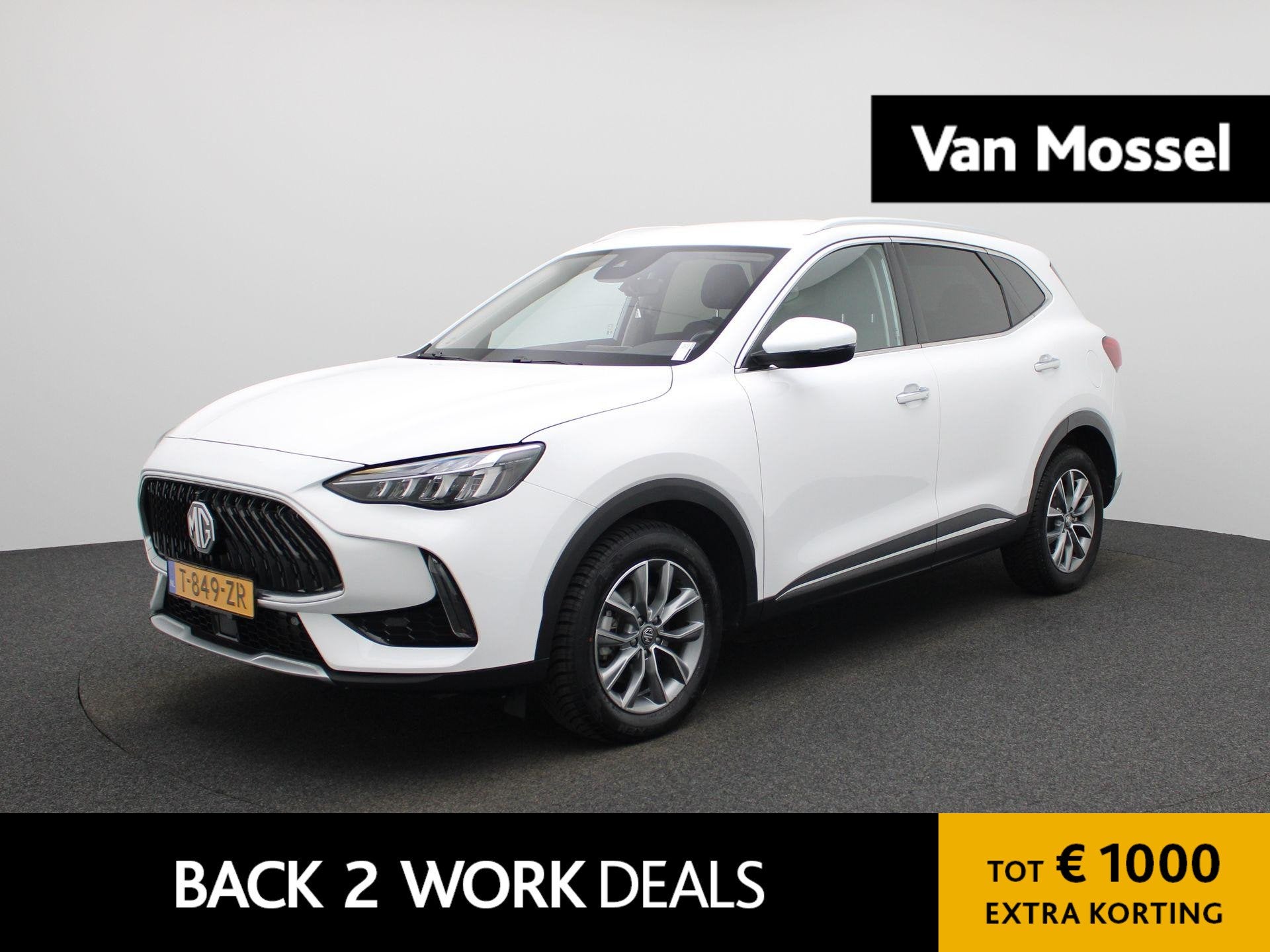 MG EHS 1.5 TGDI Comfort PHEV | CAMERA | NAVIGATIE | LEDER |, Auto's, 12 maanden, Gebruikt, Euro 6, Wit