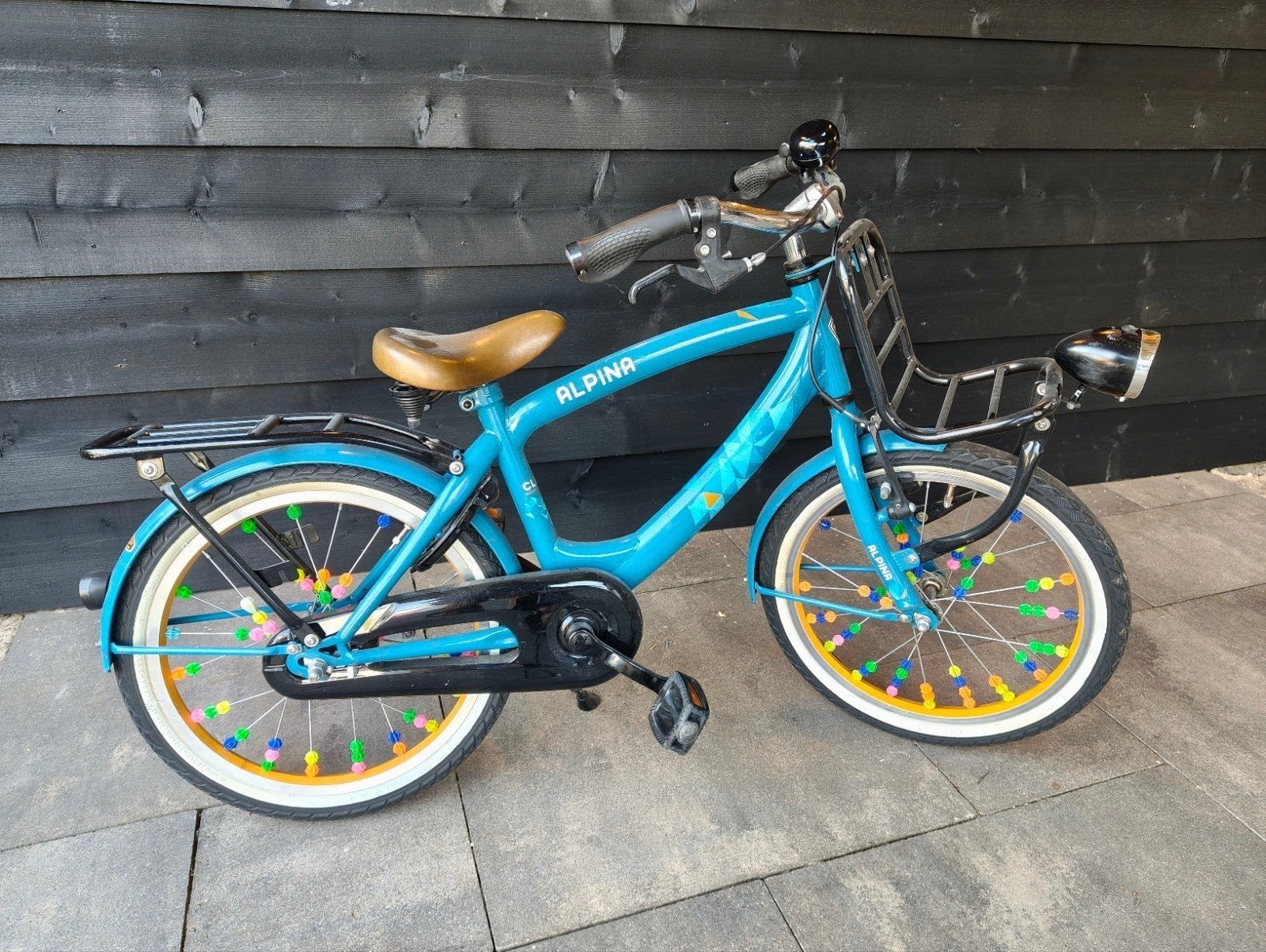 Alpina Clubb 18 inch jongensfiets - Blauw, Minder dan 49 cm, Ophalen, Zo goed als nieuw, Overige merken