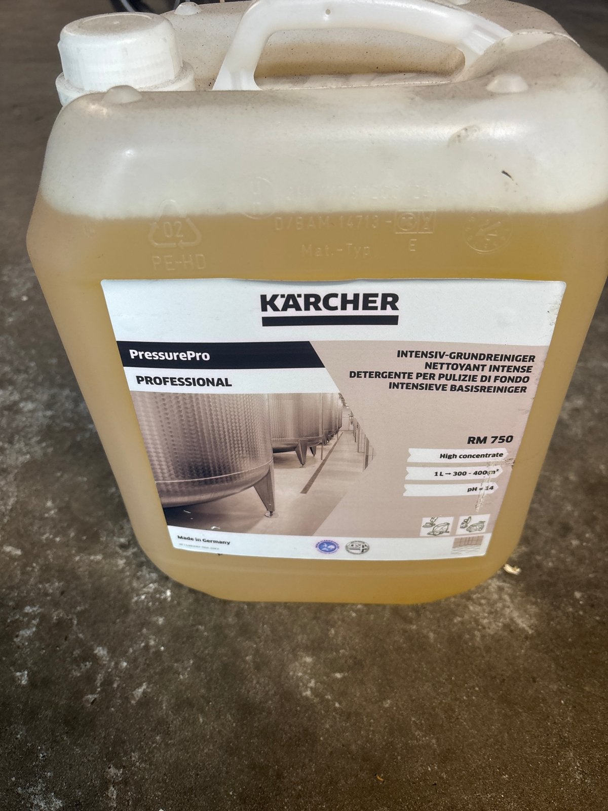 Karcher RM 750 Intensieve Basisreiniger 10 ltr  - Nieuw, Ophalen, Nieuw, Overige typen
