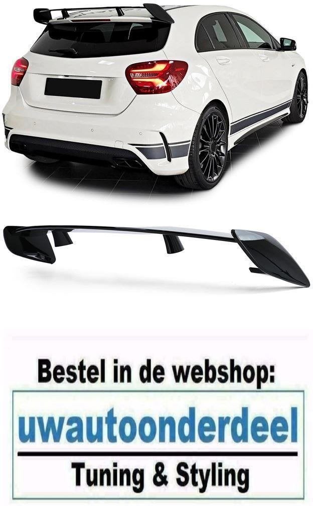 Achterklep Spoiler AMG Look Dakspoiler Voor MB A Klasse W176, Verzenden, Automotive Parts, A.parts@hotmail.nl, Trasmolenlaan 12 3447 GZ Woerden