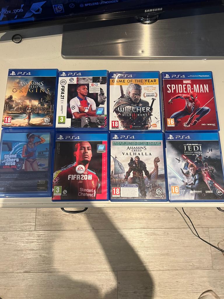 Ps4 games, Spelcomputers en Games, Games | Sony PlayStation 4, Avontuur en Actie, Online, Gebruikt, 1 speler