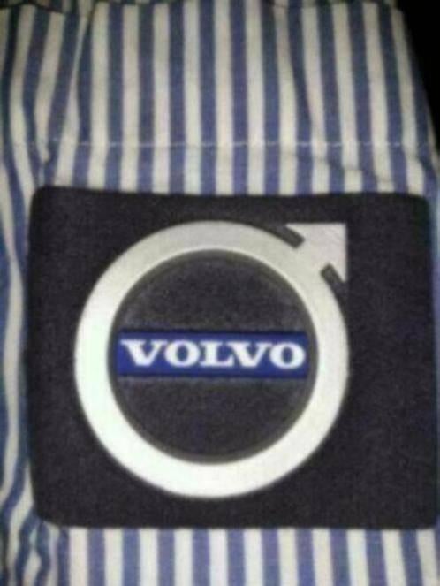 Heren blouse Volvo, Ophalen of Verzenden, Zo goed als nieuw, Blauw