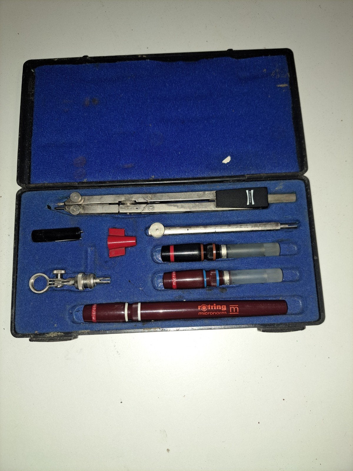 passer set Rothrong tekendoos ptoebster origineel, Ophalen of Verzenden