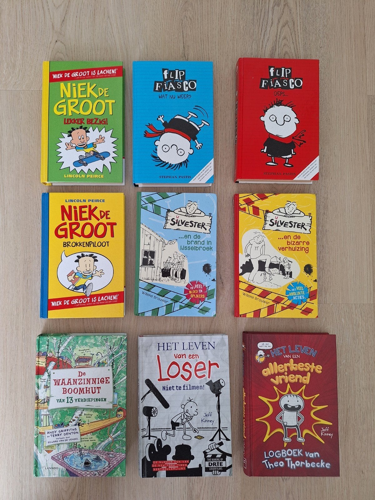 Diverse leuke boeken, Flip Fiasco, Mees Kees, Niek de Groot, Ophalen, Zo goed als nieuw, Fictie
