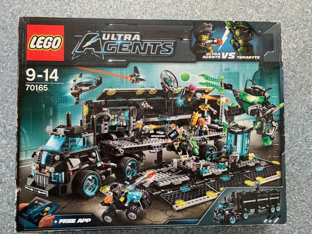 Lego Ultra Agents Mission Headquarters 70165, Overige thema's, Lego, Nieuw, Ophalen of Verzenden