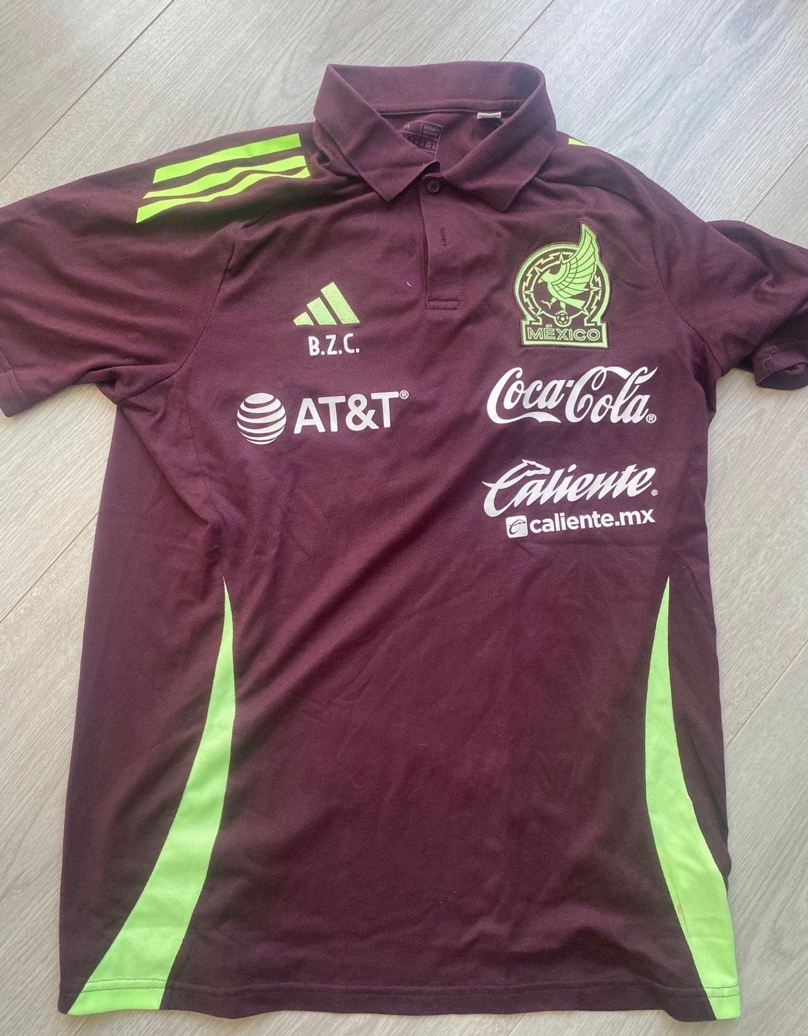 Adidas Mexico Voetbalshirt - Maat M, Kleding | Heren, Sportkleding, Zo goed als nieuw, Voetbal, Maat 48/50 (M), Meerkleurig, Ophalen of Verzenden