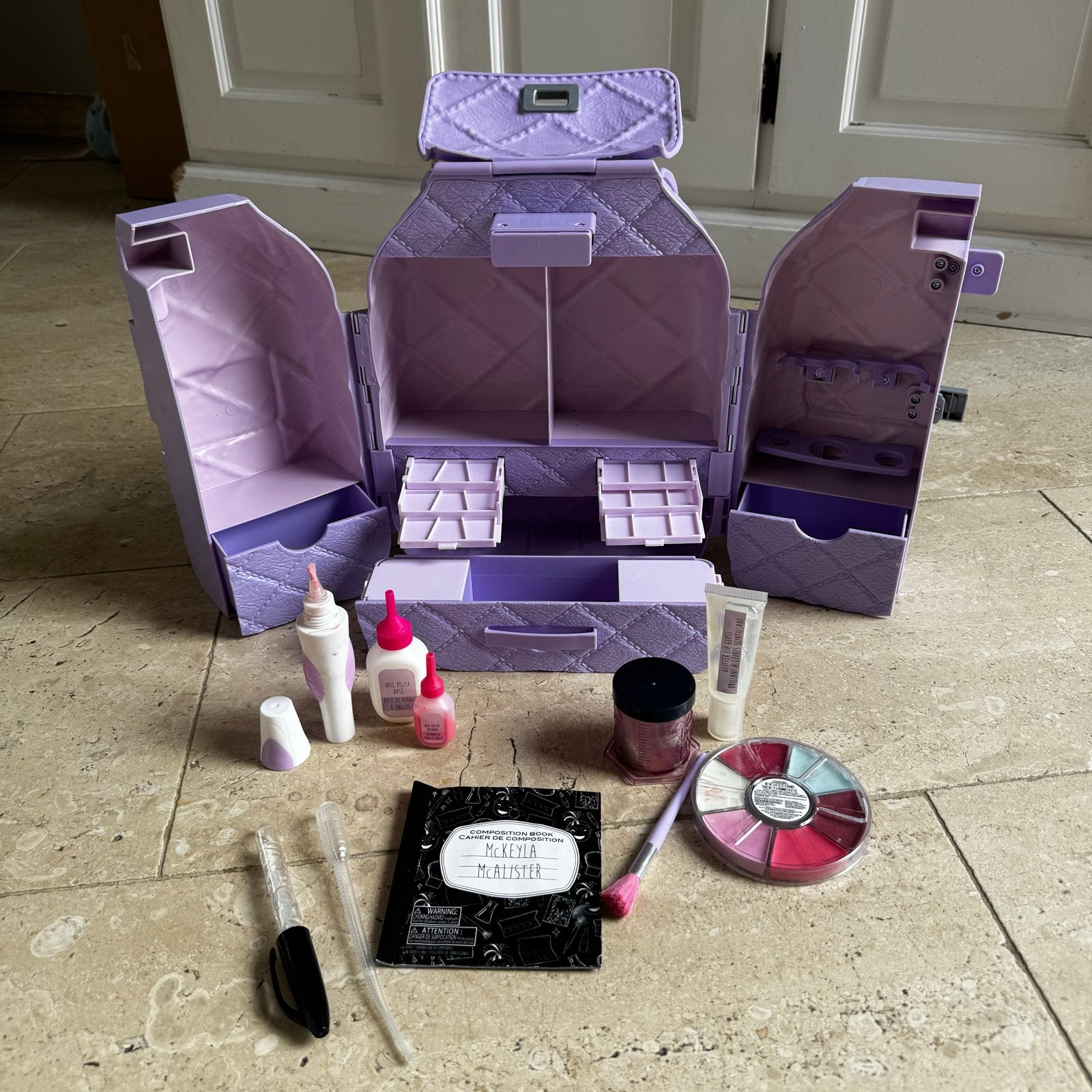 Make-up rugzak speelset voor kinderen, Ophalen of Verzenden, Gebruikt, Meisje