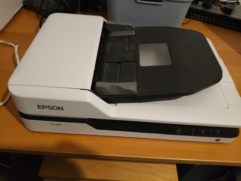 Epson DS-1630 Document- en Flatbedscanner, Computers en Software, Scanners, Zo goed als nieuw, Documentscanner, MacOS, Windows