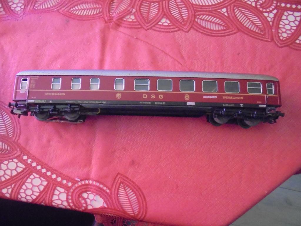 Marklin speisewagon ho verlichting, Hobby en Vrije tijd, Modeltreinen | H0, Wisselstroom, Gebruikt, Verzenden, Wagon