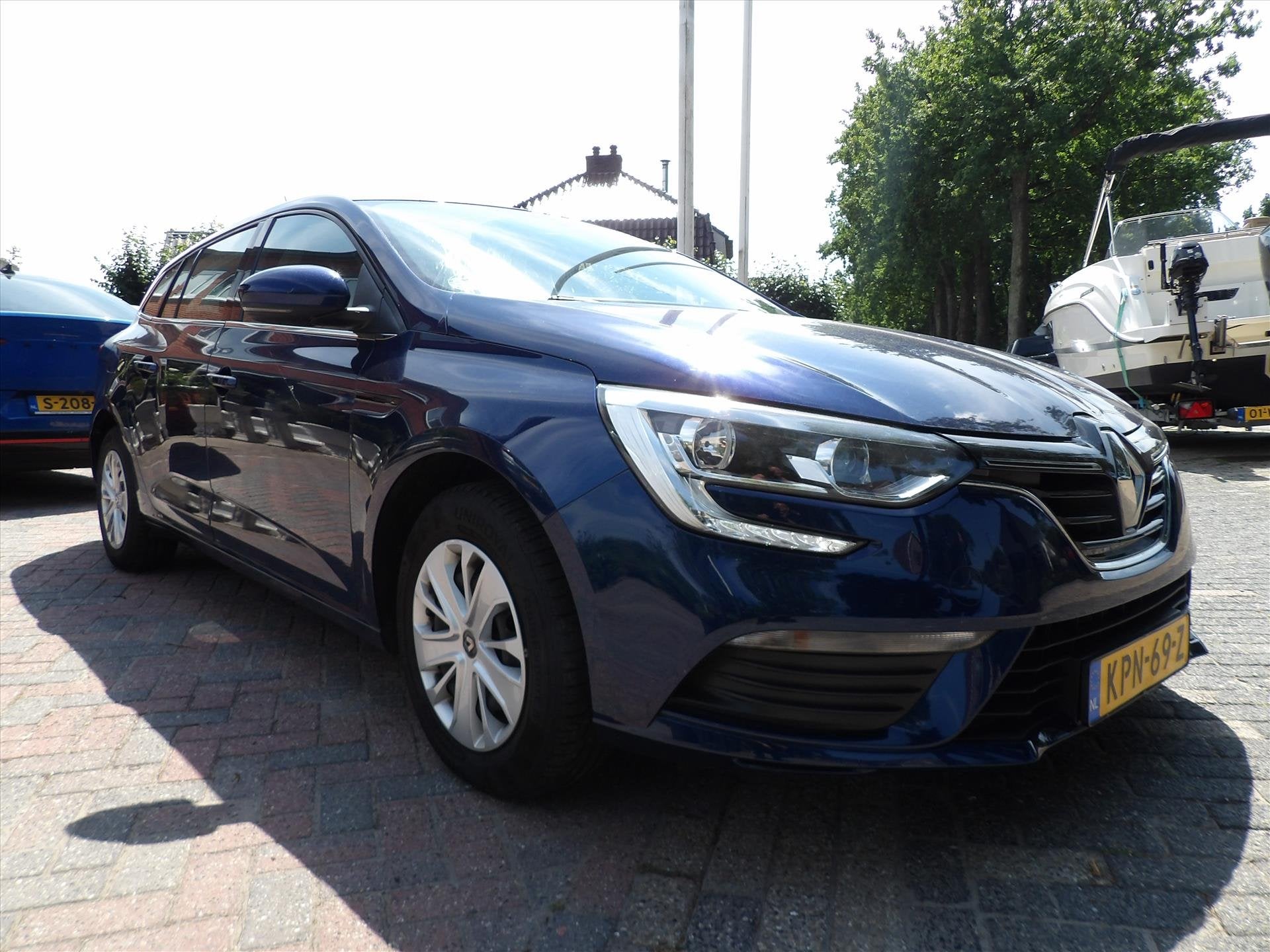 Renault Mégane Estate 1.2 Energy TCe 100pk, Auto's, 101 pk, Gebruikt, 4 cilinders, Blauw