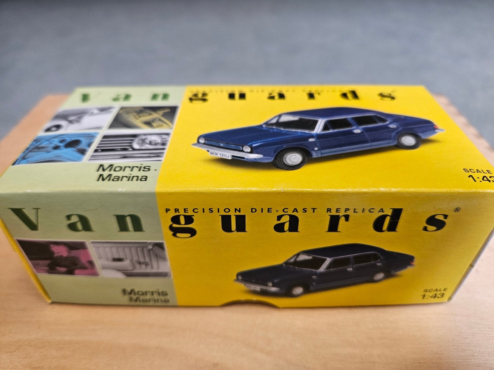 Vanguards Morris Marina - Blauw schaalmodel, Ophalen of Verzenden, Zo goed als nieuw, Auto, Overige merken