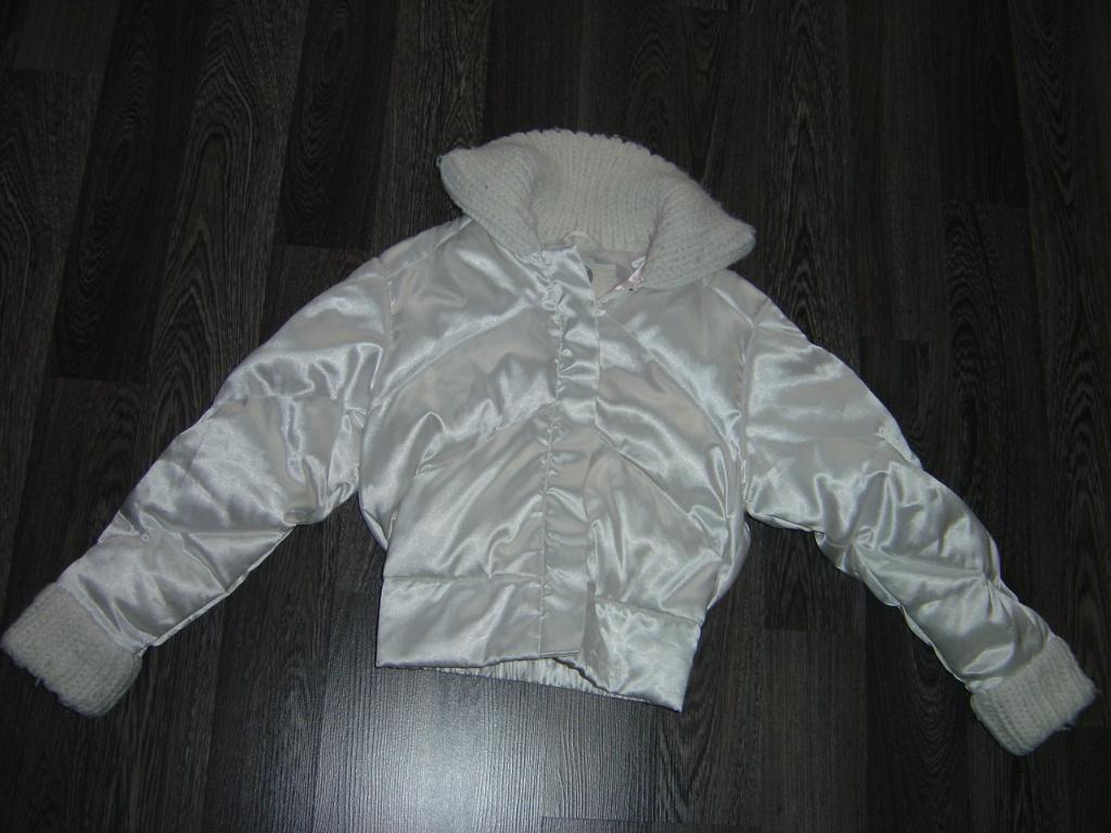 witte meisjes winterjas van Airforce, maat 116, Ophalen of Verzenden, Gebruikt, Meisje, Jas